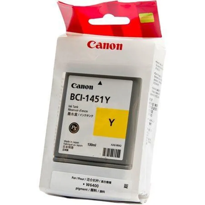 Hauptproduktbild Inkjet cart.pro "W6400" tiskárnu, CANON Žlutá, 130ml