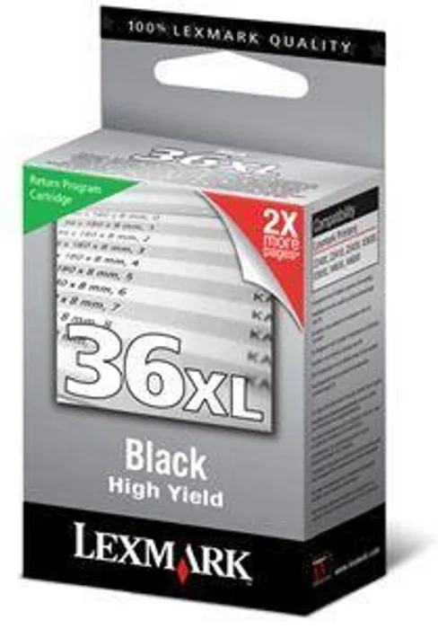 Hauptproduktbild Inkjet cart.pro "X3650, 4650, 5650" tiskárny, LEXMARK Černá, 475 stran