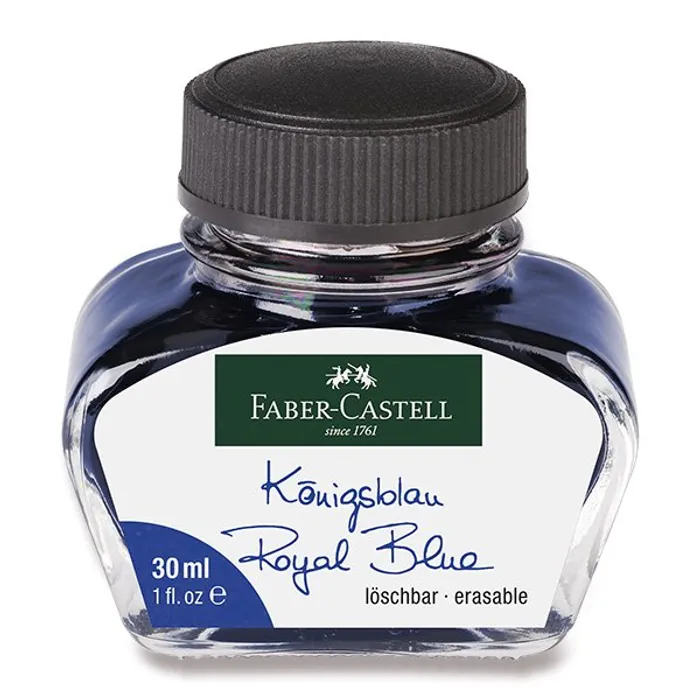 Hauptproduktbild Inkoust pro plnicí pera, modrá barva Faber-Castell 149839
