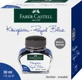 Tintenglas, 30 ml, Tinte blau löschbar Faber-Castell 149839