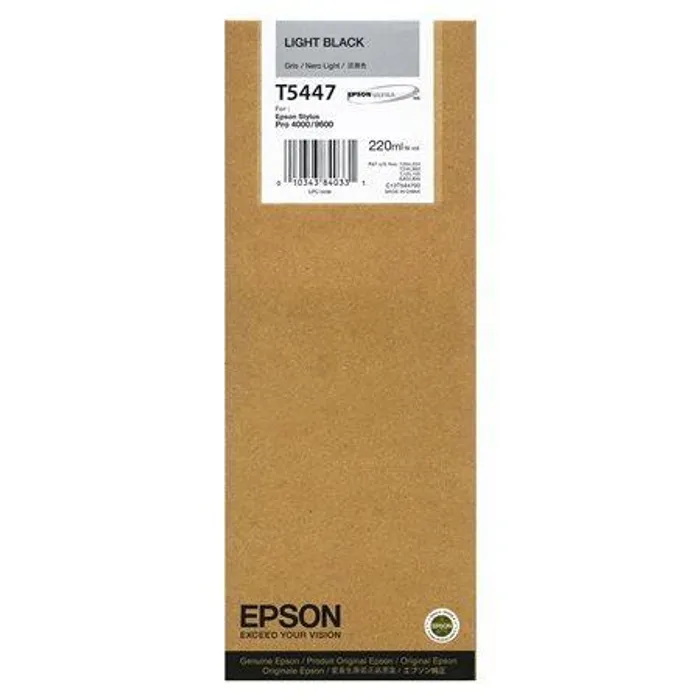 Hauptproduktbild Inkoustová cart. pro tiskárnu "StylusPro 9600" EPSON, Světlá černá, 220ml