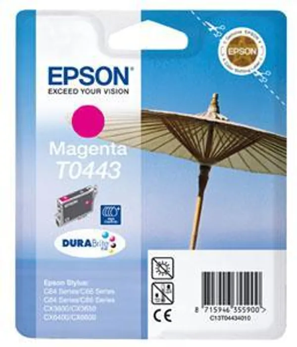 Hauptproduktbild Inkoustová cart. pro tiskárny "Stylus C64, C66, C84", EPSON Magenta, 13ml