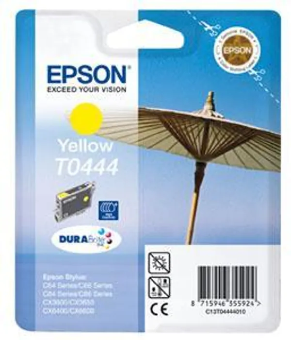 Hauptproduktbild Inkoustová cart. pro tiskárny "Stylus C64, C66, C84", EPSON Žlutá, 13ml