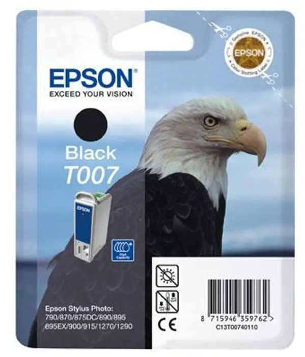 Hauptproduktbild Inkoustová cart. pro tiskárny "StylusPhoto 790, 870, 875", EPSON Černá, 16ml