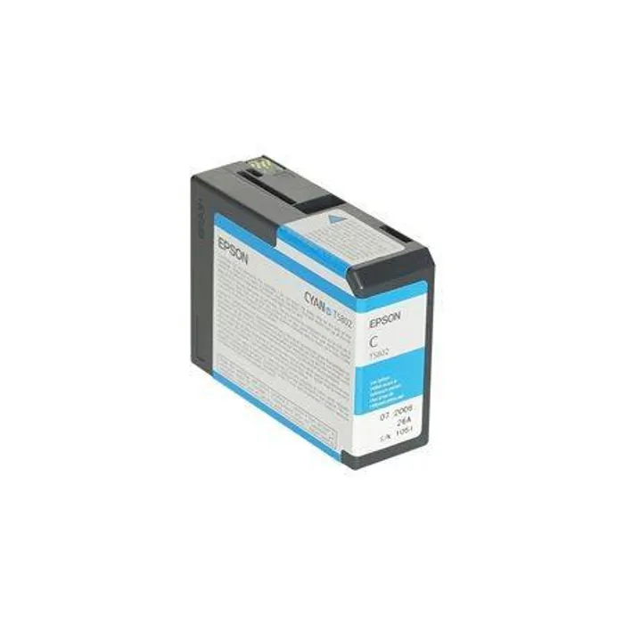 Hauptproduktbild Inkoustová cart. pro tiskárny "StylusPro 3800, 3880", EPSON Cyan, 80ml