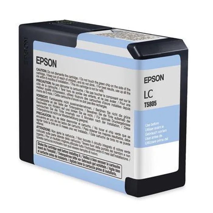 Hauptproduktbild Inkoustová cart. pro tiskárny "StylusPro 3800, 3880", EPSON Světlá Cyan, 80ml