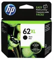 Tintenpatrone HP 62XL für Drucker ENVY 5540, OfficeJet 252, schwarz, 0,6k