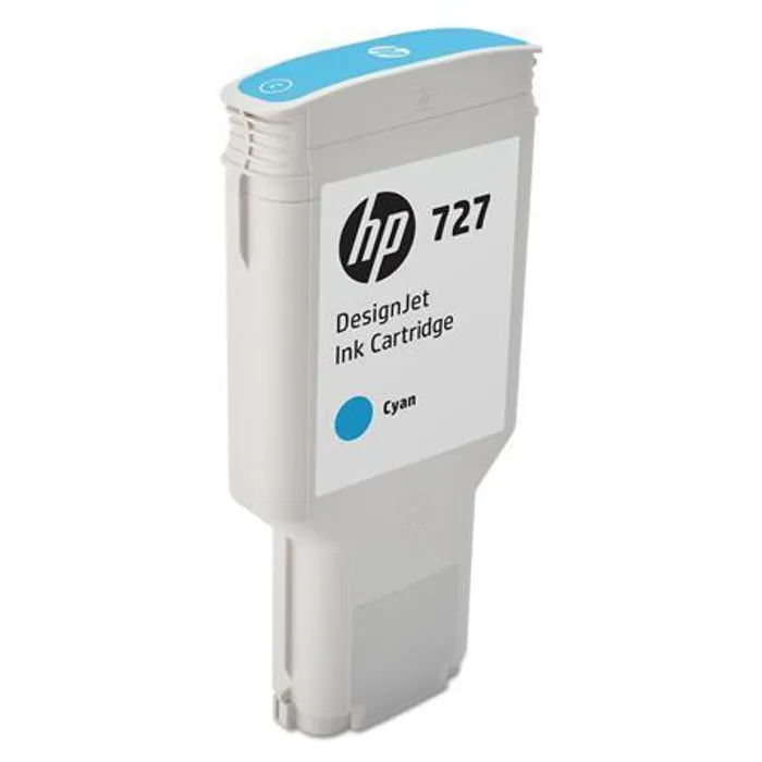 Hauptproduktbild Inkoustová cartridge HP 727, do tiskárny DesignJet T930/T1530/T2530, azurová, 300 ml, HP