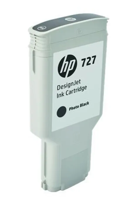 Hauptproduktbild Inkoustová cartridge HP 727, do tiskárny DesignJet T930/T1530/T2530, fotografická černá, 3