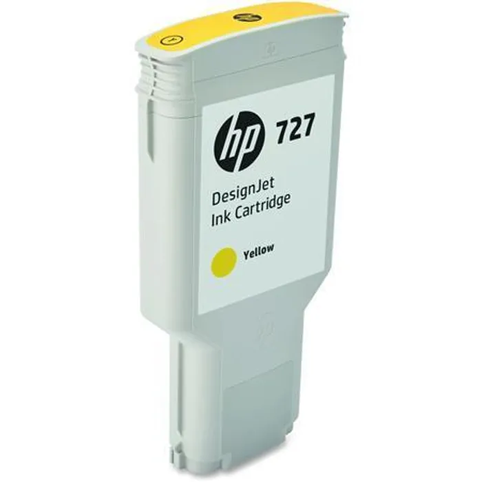 Hauptproduktbild Inkoustová cartridge HP 727, do tiskárny DesignJet T930/T1530/T2530, žlutá, 300 ml, HP