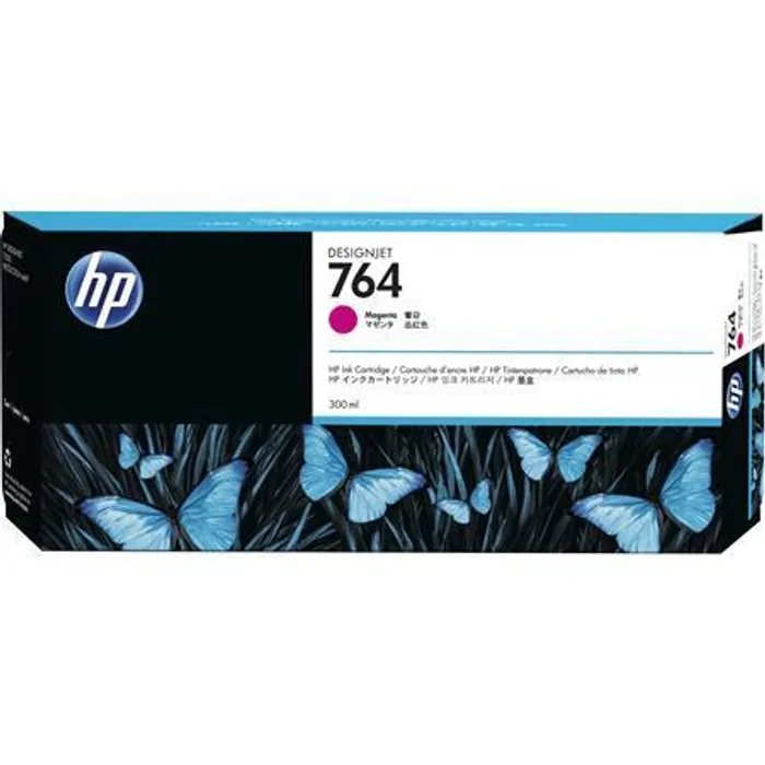 Hauptproduktbild Inkoustová cartridge HP 764, do tiskárny Designjet T3500, purpurová, 300 ml, HP