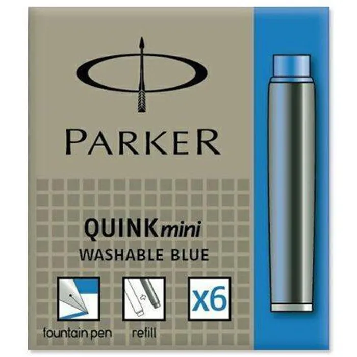 Hauptproduktbild Inkoustové bombičky, krátké, modrá, PARKER