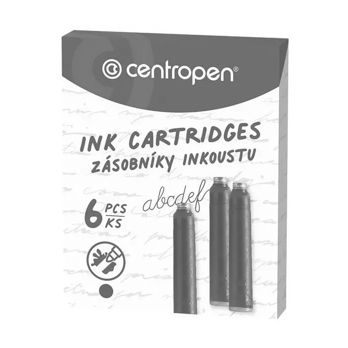 Hauptproduktbild Inkoustové bombičky modré 6 ks CENTROPEN 0019