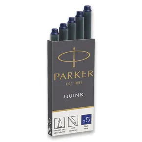 Tintenpatronen blau PARKER [5 Stück]