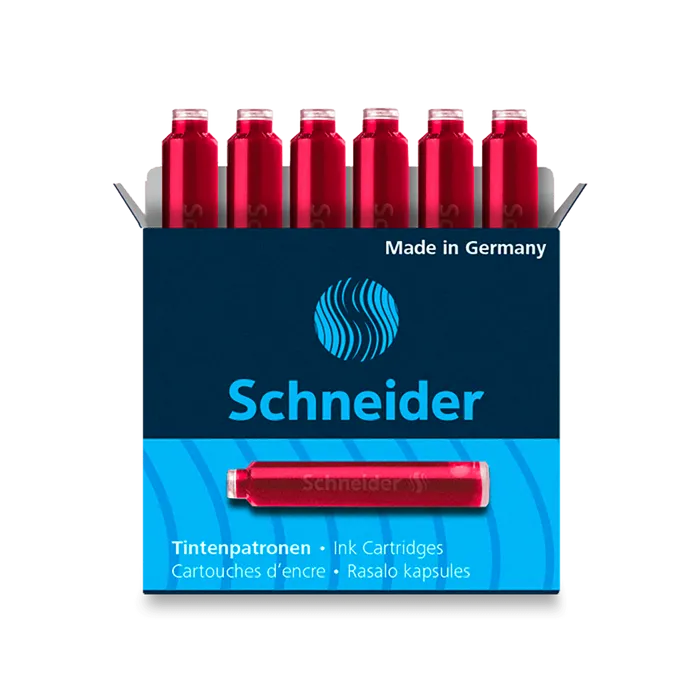 Hauptproduktbild Inkoustové bombičky Schneider, 6 ks červené
