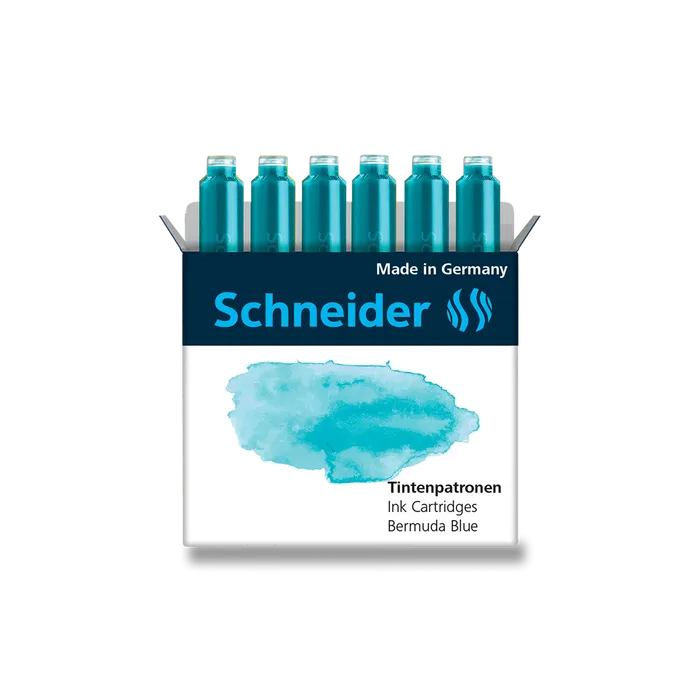 Hauptproduktbild Inkoustové bombičky Schneider, 6 ks oceánová modrá