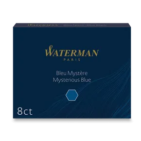 Waterman Tintenpatronen Standard blau-schwarz