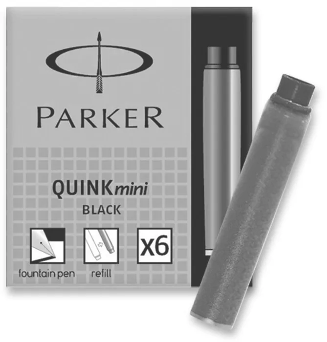 Hauptproduktbild Inkoustové mini bombičky Parker černé
