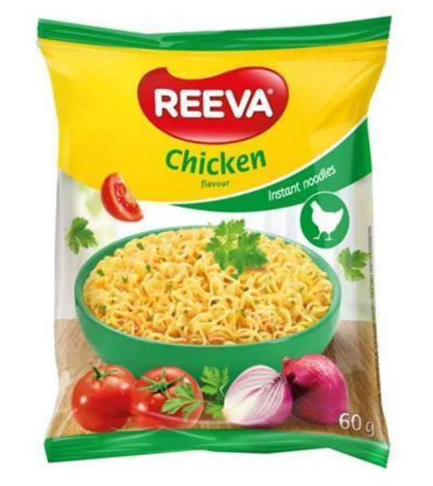 Hauptproduktbild Instantní nudlová polévka, kuřecí, 60 g, REEVA 125245
