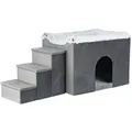 Weiteres Produktbild HARVEY Innenstall mit Stufen 119x47x50 cm, Stauraum, grau