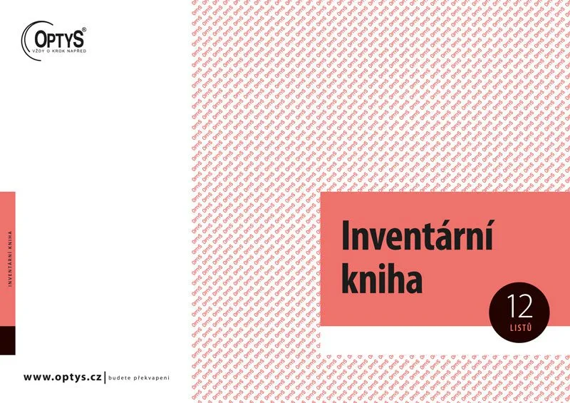 Hauptproduktbild Inventární kniha A4 1012