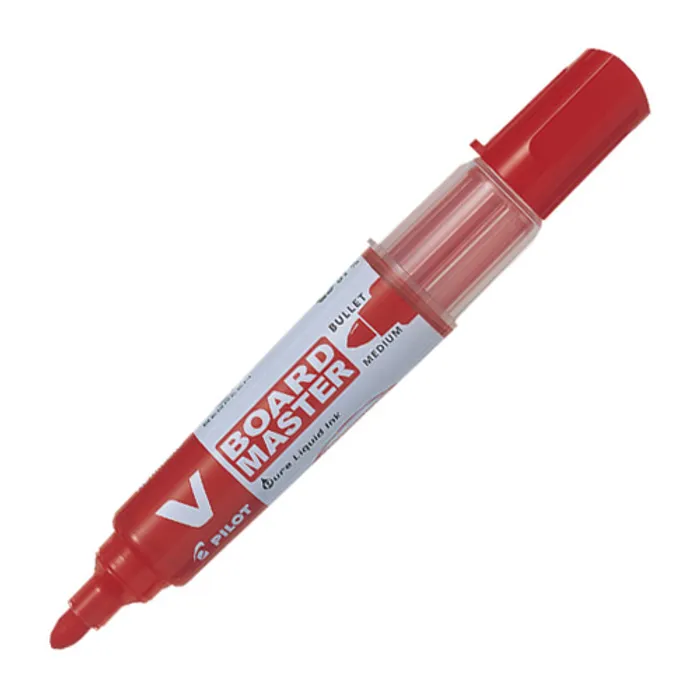 Hauptproduktbild Popisovač na bílou tabuli "V-Board Master", červená, 2,3mm,, kuželový hrot, PILOT