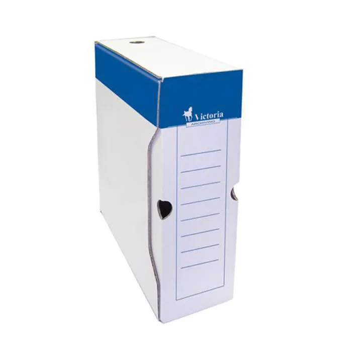 Hauptproduktbild Archivační krabice, bílá, karton, A4, 100 mm, VICTORIA