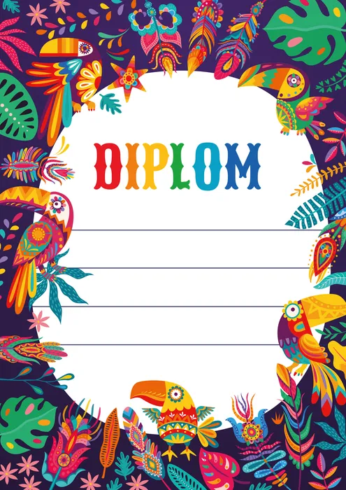 Hauptproduktbild Diplom A5 - Mexiko