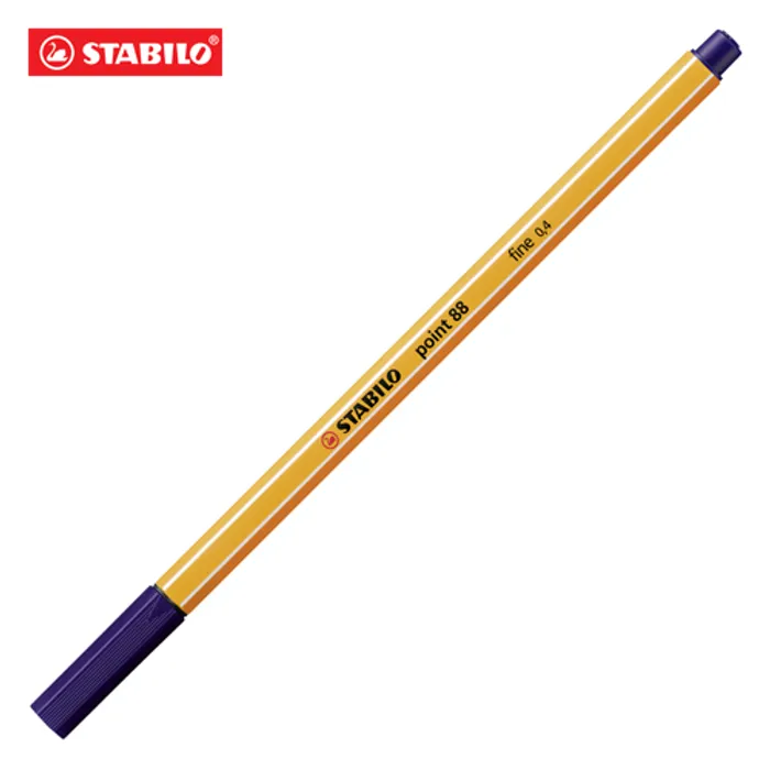 Hauptproduktbild Liner  "Point 88", noční modrá, 0,4mm, STABILO