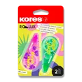 Korrekturroller Kores ROLLiX, 8 m x 5 mm, Farbmix [2 Stk.]