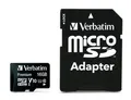 Weiteres Produktbild SecureDigital SDHC 16GB micro Speicherkarte, Class 10, mit Adapter, Verbatim