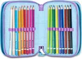 Pencil Case full of "Triplo", daisy pop, MITAMA 64869