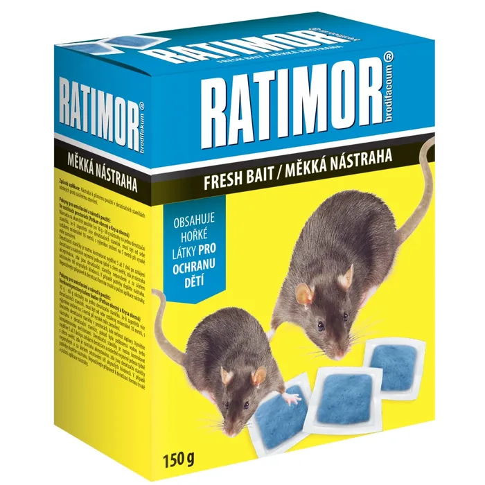 Hauptproduktbild Ratimor Brodifacoum měkká nástraha na hlodavce, 150 g