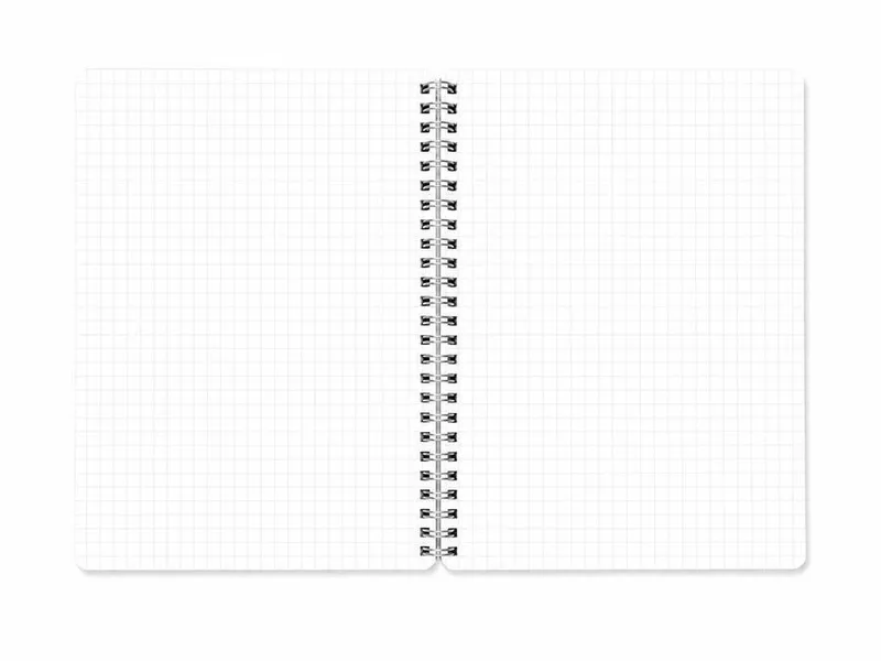Hauptproduktbild Spirálový sešit "i-Note", 18,5x24, čtverečkovaný, 90 listů, lososová, MITAMA 62282-90193