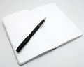 Notizen leer - A5 - Kraftpapier - Berge