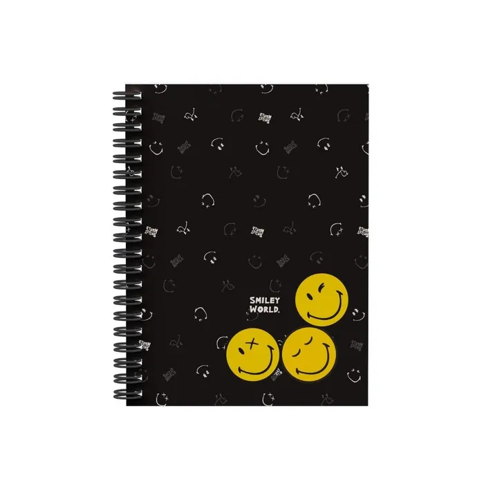 Hauptproduktbild Twin wire blok A4 PP Smiley World