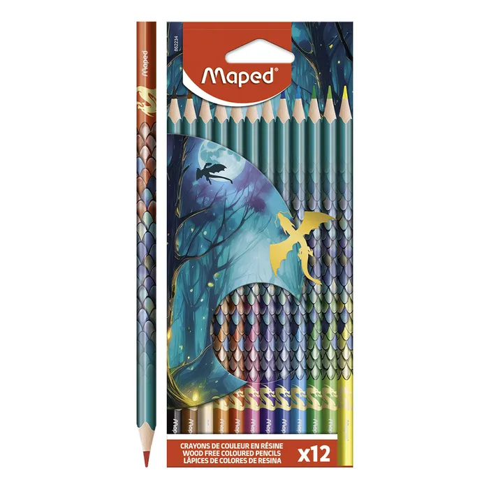 Hauptproduktbild Pastelky Maped Dragon - 12 barev