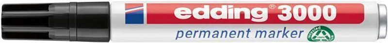 Hauptproduktbild Permanentní popisovač "3000", černá, 1,5-3 mm, kuželový hrot, EDDING 7580228001