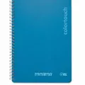Weiteres Produktbild Spiralhefter "i-Note", 18,5x24 cm, liniert, 90 Blatt, cyan, MITAMA 62278-90212