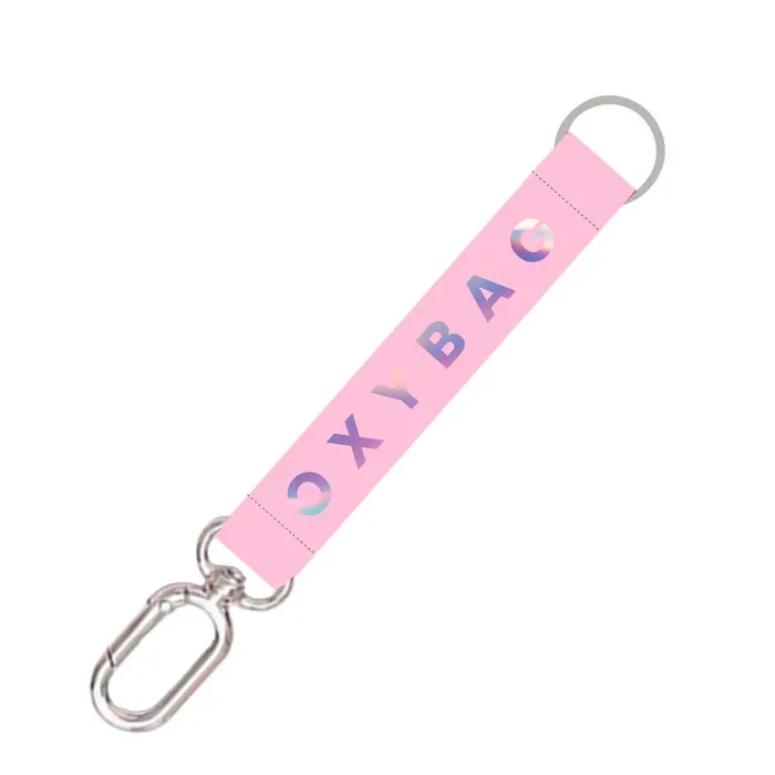 Hauptproduktbild Krátká klíčenka s karabinkou Holographic Pink