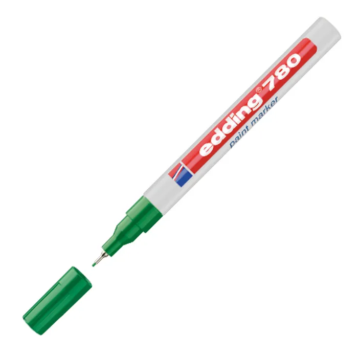 Hauptproduktbild Lakový popisovač "780", zelená, 0,8mm, EDDING