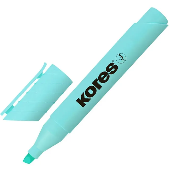 Hauptproduktbild Zvýrazňovač Kores High Liner Plus Pastel tyrkysový 0,5–5 mm
