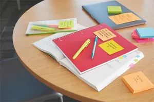 Selbstklebeblock, 76x76 mm, 360 Blatt, 3M POSTIT „Super Sticky“, gelb