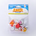 Herz Deko Plüsch rosa 6 Stk