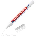 Permanent Marker "8046", white, 1-3 mm, conical tip, EDDING 7580254000