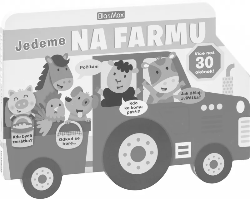 Hauptproduktbild JEDEME NA FARMU – Obrázková školička pro nejmenší