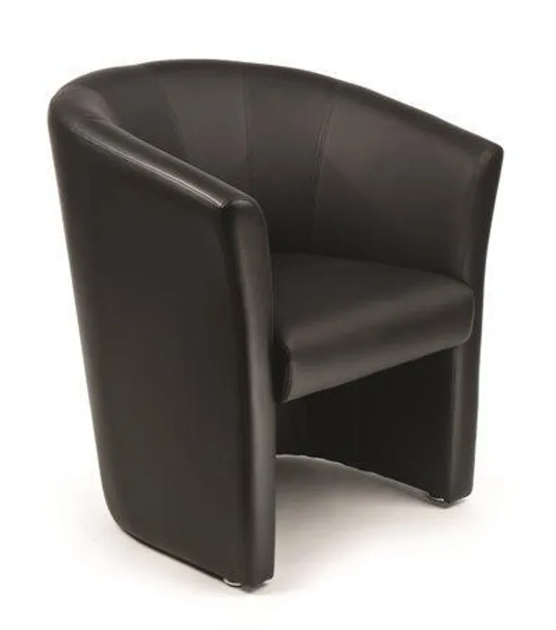 Hauptproduktbild Jednací křeslo "Lounge", černá, koženka, MaYAH