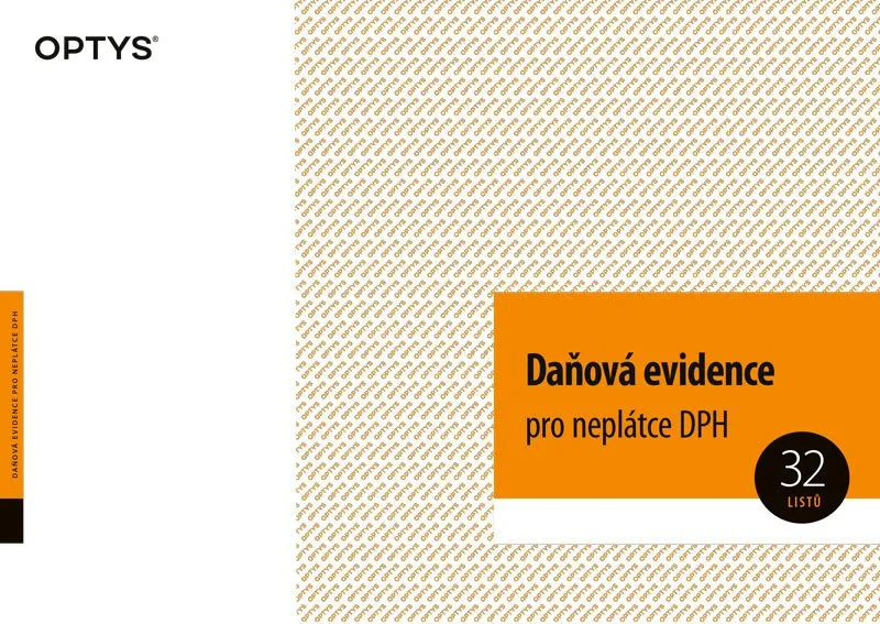 Hauptproduktbild Jednoduché účetnictví pro neplátce DPH, A4, 32 listů 1022