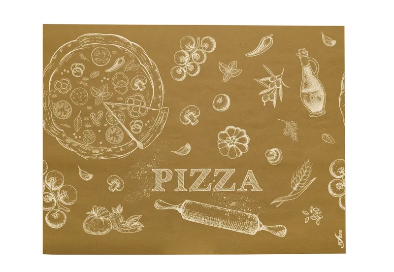 Hauptproduktbild Jednorázové papírové prostírání Infibra Natur PIZZA 30x40cm - 500ks