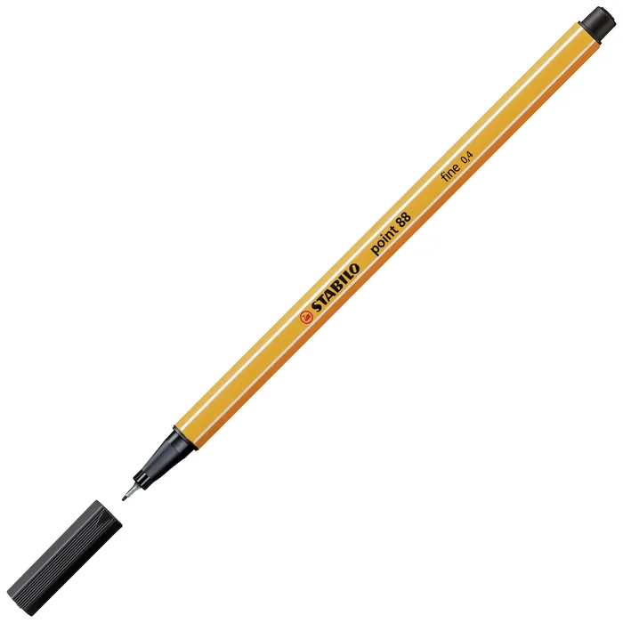 Hauptproduktbild Jemný liner STABILO point 88 - černá 88/46